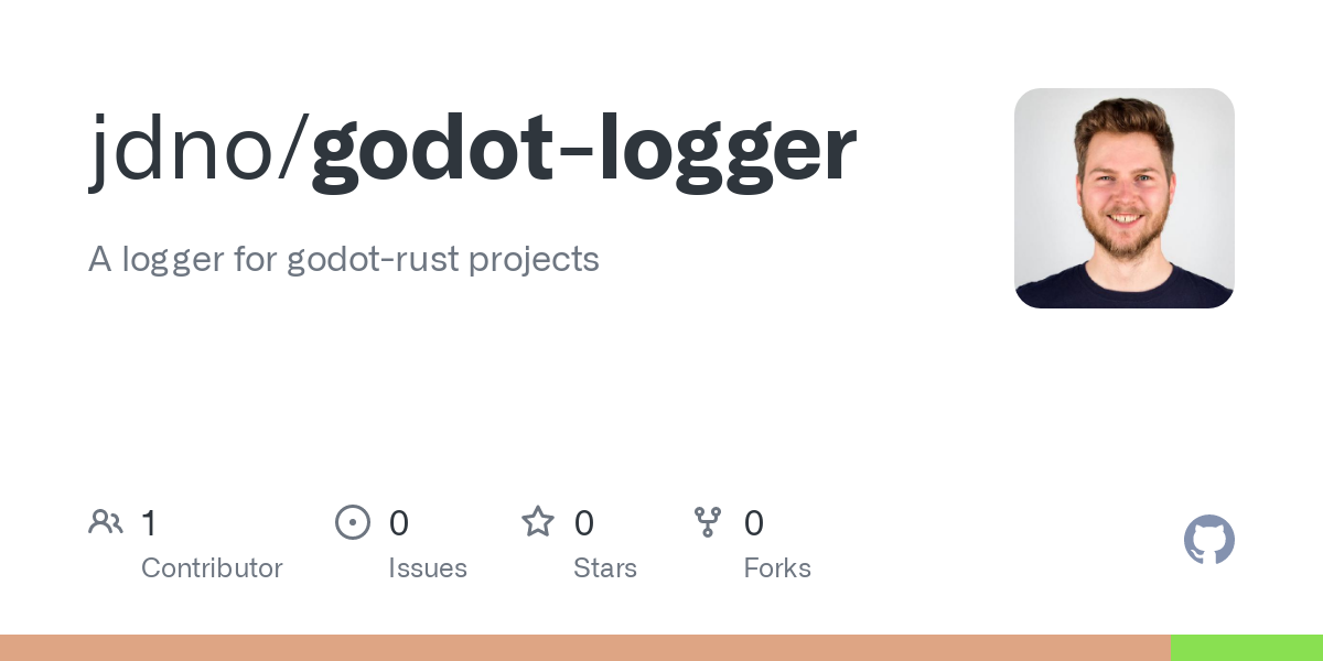 godot-logger – A Rust Logger for Godot
